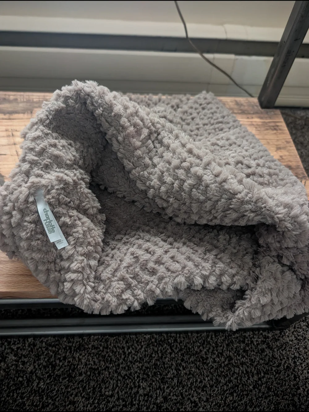 Smash + Tess Plush Infinity Scarf - Light Taupe